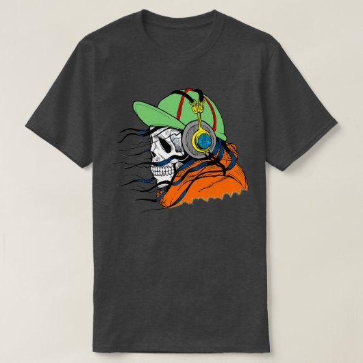 スカル・ボーイ Tシャツ (デザイン正面)