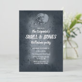 スカル&ボーンズハロウィーン招待状 招待状 (スタンド正面)