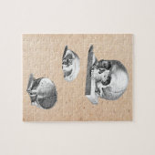 スカル&ボーンズ整形外科スケッチ ジグソーパズル (横)