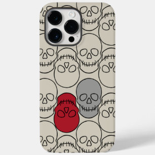 スカル – ボーンホワイトとこうもりブラック Case-Mate iPhone 14 PRO MAXケース