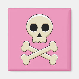 スカル(ボーン付き) マグネット