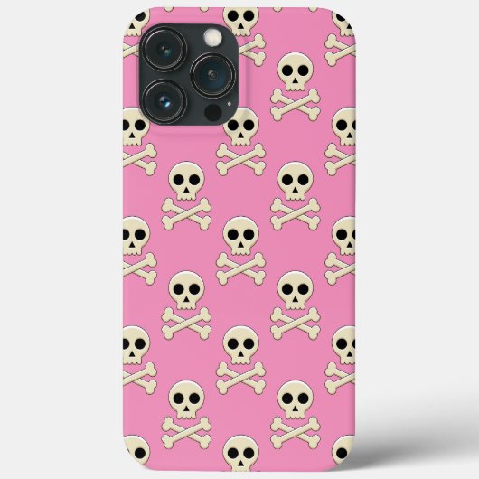 スカル(ボーン付き) Case-Mate iPhoneケース (裏面)