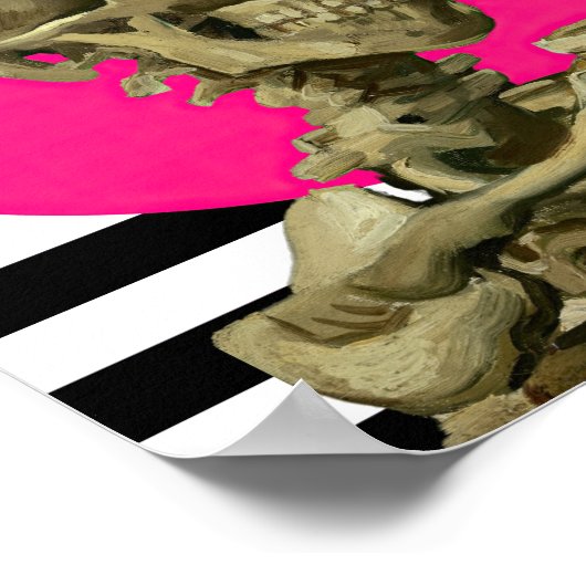 スカル ポスター (角)