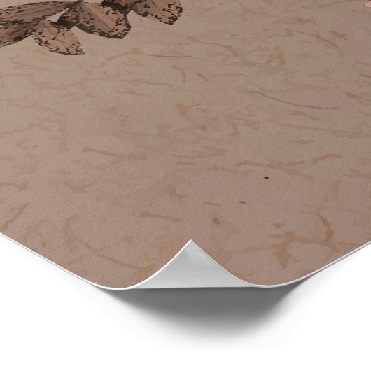 スカル ポスター (角)