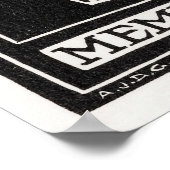 スカル ポスター (角)