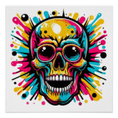 スカル ポスター (正面)