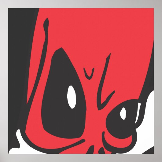 スカル ポスター (正面)