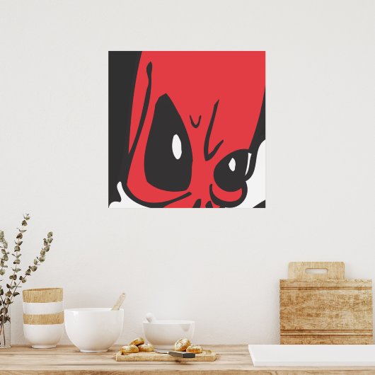 スカル ポスター (キッチン)