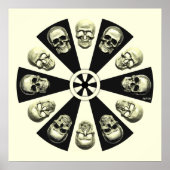 スカル ポスター (正面)