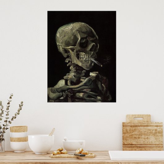 スカル ポスター (キッチン)