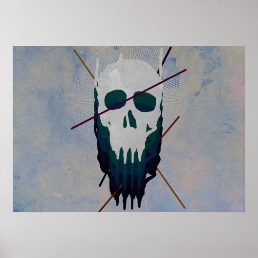 スカル ポスター (正面)