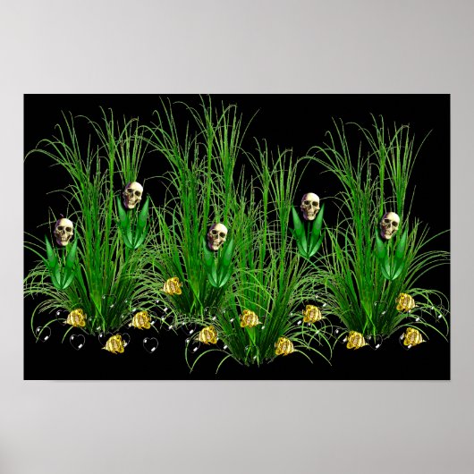 スカル ポスター (正面)