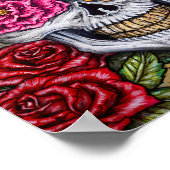 スカル ポスター (角)