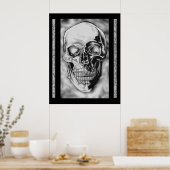 スカル ポスター (キッチン)