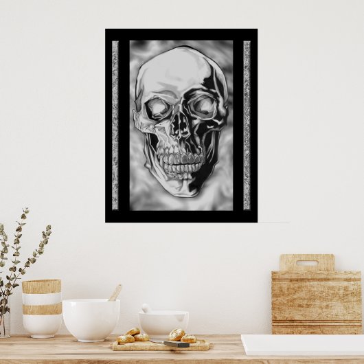 スカル ポスター (キッチン)