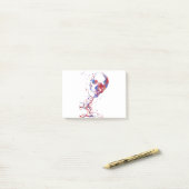 スカル ポストイット (デスク上)