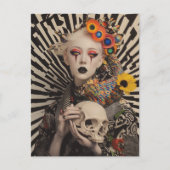 スカル ポストカード (正面)