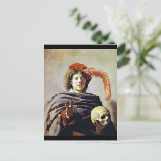 スカル ポストカード (スタンド正面)