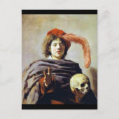 スカル ポストカード (正面)