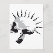 スカル ポストカード (正面)