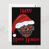 スカル ポストカード (正面/裏面)