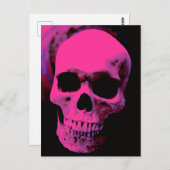 スカル ポストカード (正面/裏面)