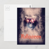 スカル ポストカード (正面/裏面)