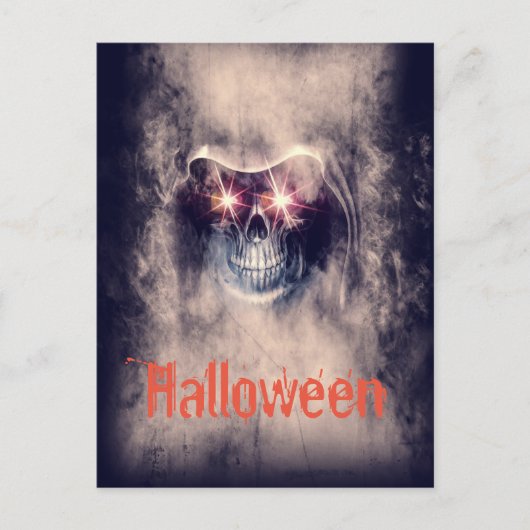 スカル ポストカード (正面)