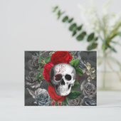 スカル ポストカード (スタンド正面)