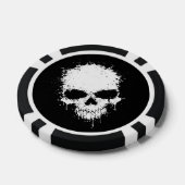 スカル ポーカーチップ (シングル)