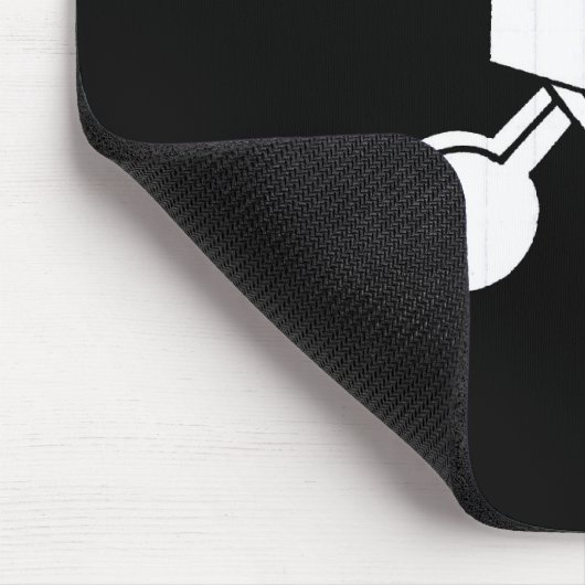 スカル マウスパッド (コーナー)