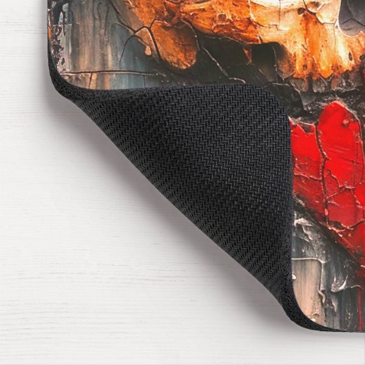 スカル マウスパッド (コーナー)