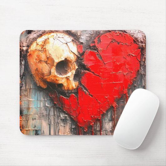スカル マウスパッド (マウス)