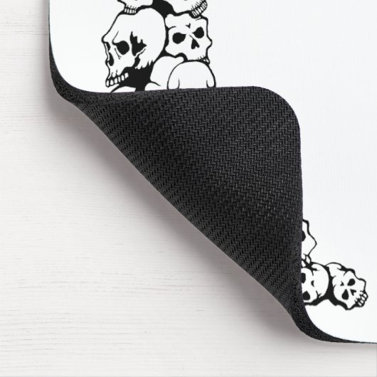 スカル マウスパッド (コーナー)