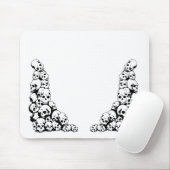 スカル マウスパッド (マウス)