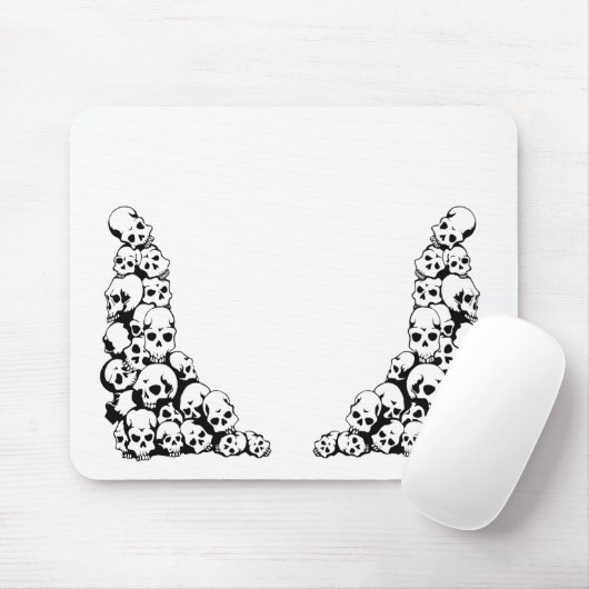 スカル マウスパッド (マウス)