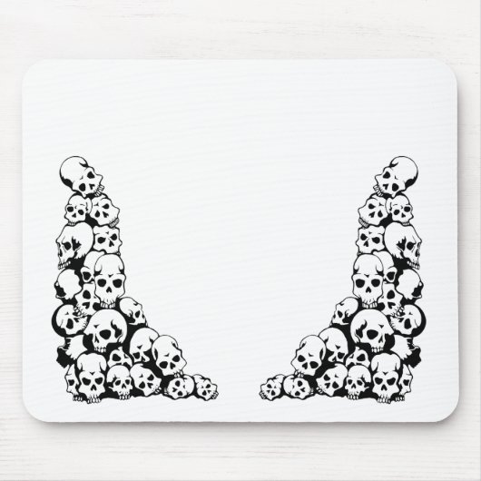 スカル マウスパッド (正面)