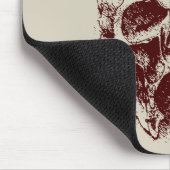 スカル マウスパッド (コーナー)