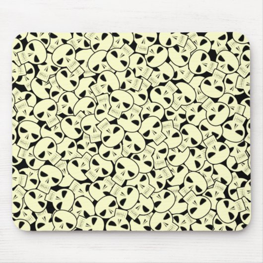 スカル-マウスパッド マウスパッド (正面)