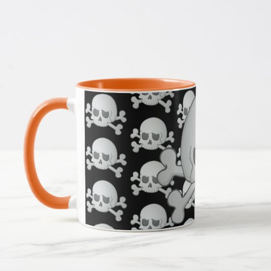 スカル マグカップ (左)