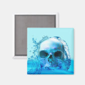 スカル マグネット (正面/裏面)