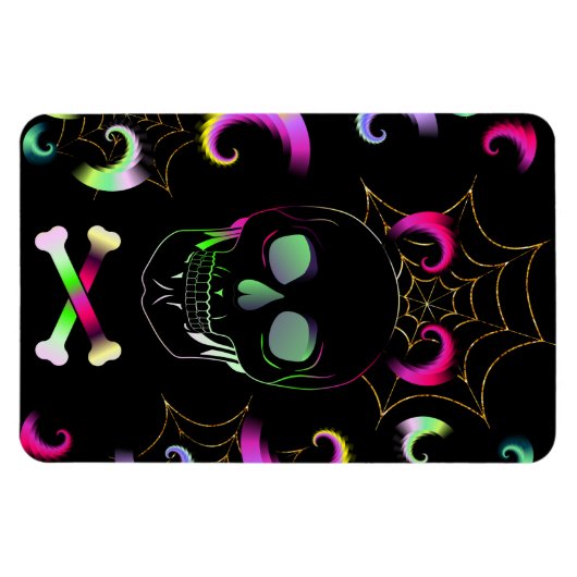 スカル マグネット (横)