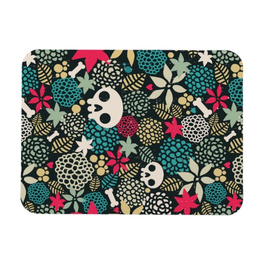 スカル マグネット (横)