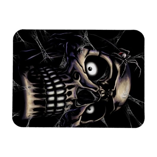 スカル マグネット (横)