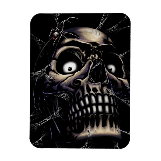 スカル マグネット (縦)