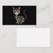 スカル メキシカン キャット ハロウィン 死者の日 ノートカード (正面/裏面)