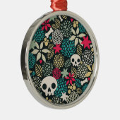 スカル メタルオーナメント (右)