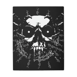 スカル メタルプリント