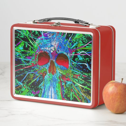 スカル メタルランチボックス (インサイチュ)