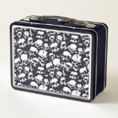 スカル メタルランチボックス (裏面)